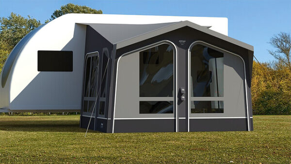 Caravan Vorzelt Vango Riviera Air 330 Elements ProShield, kein Boden Farbe Schattengrau