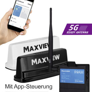 Antenne und Router MAXVIEW Roam Campervan Farbe weiß