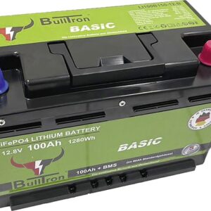 Batterie BullTron Basic LiFePO4 12,8 V Akku mit 100 A BMS und passivem Balancer