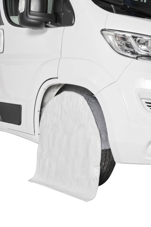 Radschutzhülle Hindermann aus Folie 17 Zoll 74,0 / 22,5 cm Farbe hellgrau für RM