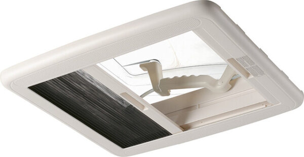 Dachhaube Dometic Mini Heki S Dachstärke 43 - 60 mm Ausschnittmaß 40 x 40 cm mit Zwangsbelüftung