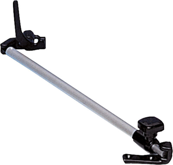 Rohraussteller mit Riegel und Rändelschraube Länge 20 cm links
