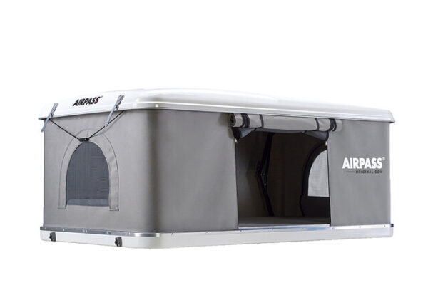 Dachzelt AirPass Medium 210 x 145 Fb. grau / weiß
