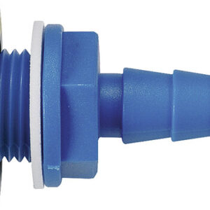 Einschraubtüllen gerade 1 / 2 Zoll x 10 / 12 mm Farbe blau