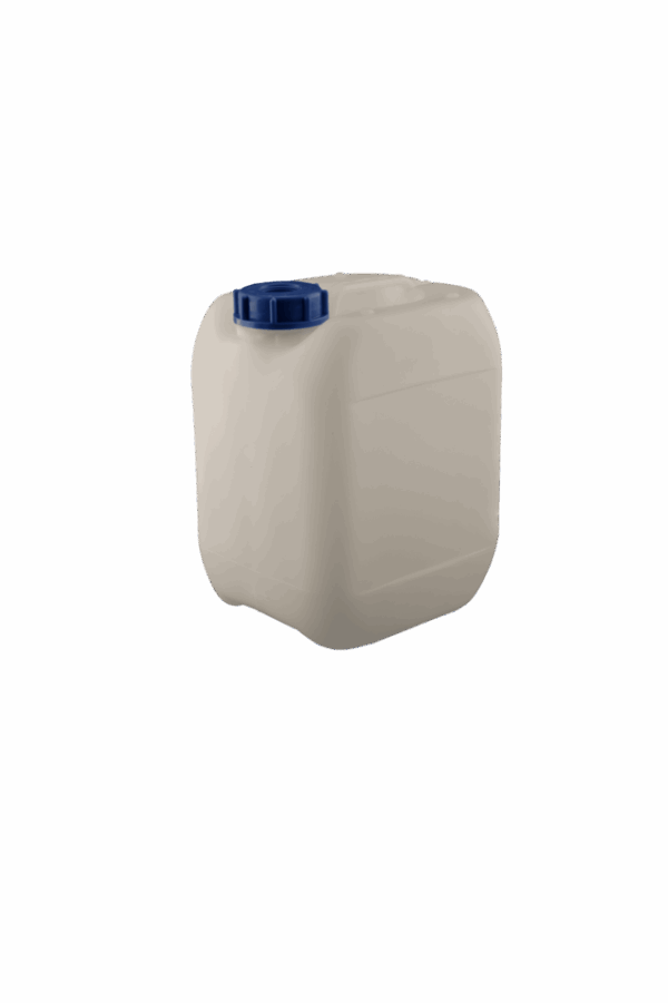 Wasserkanister 5 l, 185 x 165 x 235 mm mit Ausgießerverschluss DIN 51