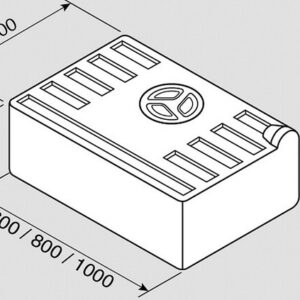Frischwassertank Fusion 78 l