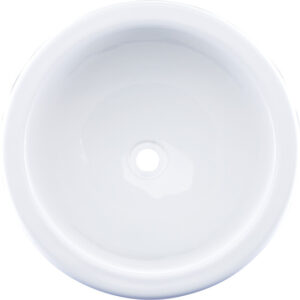 Einlegemulde Comet mini rund Ø 230 mm Farbe weiß glänzend