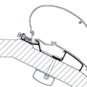 Roof Adapter THULE passend für LMC LibertyTI / TEC 5,50 m für Dachmontage