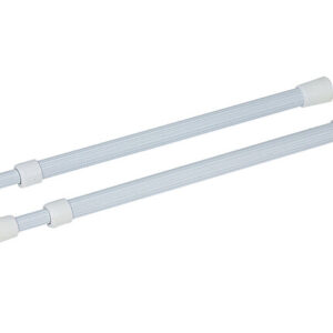 Haltestange Alu Peggy Peg Barkeeper 2 St. Fb. weiß 25 - 44 cm