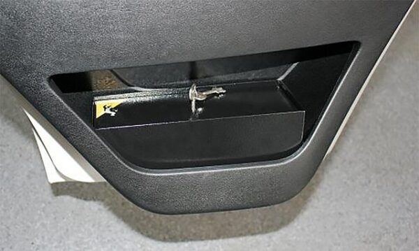 Tür Safe Mobil-Safe passend fürr Fiat Ducato X250/290, 55 x 33 x 14 cm, Farbe schwarz