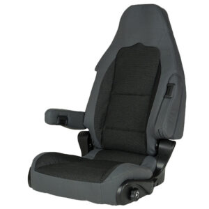 Pilotsitz SPORTSCRAFT S 10.1 Inkl. Lordosenstütze Tilt Fahrerseite Farbe tavoc 2 schwarz / grau