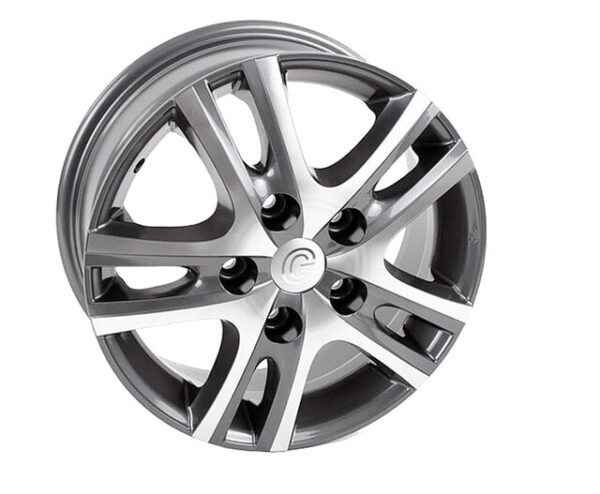 Leichtmetallfelge Goldschmitt GSM8 Gr. 6x16 Zoll LK 5x118 ET 68 passend für Fiat Ducato Fb. anthracite polished glossy