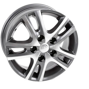 Leichtmetallfelge Goldschmitt GSM8 Gr. 6 x 16 Zoll LK 5 x 130 ET 68 passend f.Ducato Fb. anthracite polished glossy