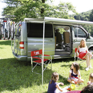 Wandmarkise Fiamma F45S titanium 260 passend für VW T5/T6 California Länge 263 cm Auszug 200 cm Fb. royal grey