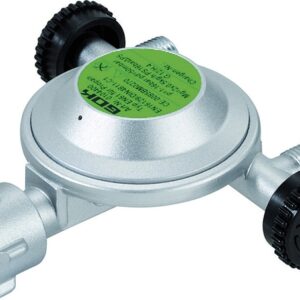 Niederdruckregler GOK Typ EN61 PS 16 bar 50 mbar 1,0 kg/h KLF x 2 Abgänge x G 1 / 4 LH-KN