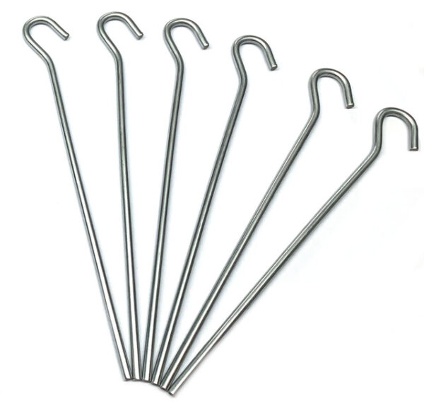 Vorzeltteppich ARISOL Standard Rigato 200 x 400 cm Farbe dunkelgrau – Bild 2
