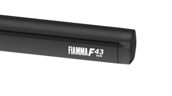 Wandmarkise FIAMMA F43van 270 270 x 200 cm Tuch Farbe royal grey Gehäuse Farbe deep black – Bild 2