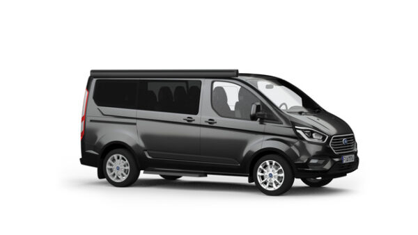 Wandmarkise FIAMMA F43van 270 270 x 225 cm Tuch Fb. royal grey Gehäuse Fb. deep black – Bild 5