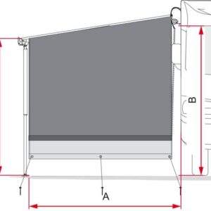 Seitenwand FIAMMA Side Block Caravanstore