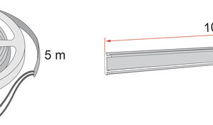 LED Strip FIAMMA für Rafter zu Markise F43
