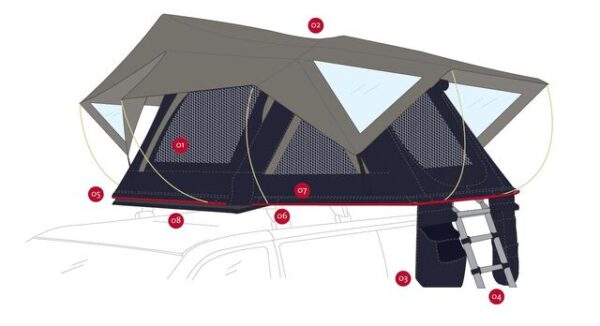 Dachzelt FIAMMA Moonlight Tent 180