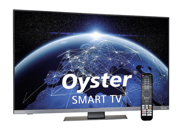 Satanlage automatisch Oyster 5 Premium 85 Single SKEW Farbe anthrazit inkl. Smart TV 19 Zoll – Bild 2