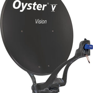 Satanlage automatisch Oyster 5 Premium 85 Twin Farbe anthrazit inkl. Smart TV 22 Zoll