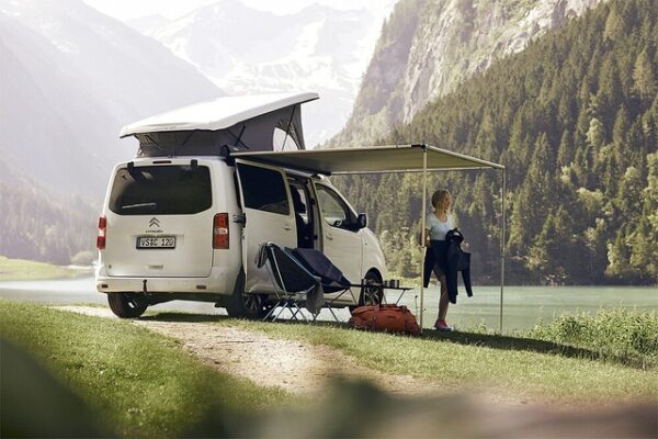 Wandmarkise THULE 3200 300 x 250 cm Tuch Fb. mystic grey Gehäuse Fb. anthrazit – Bild 3