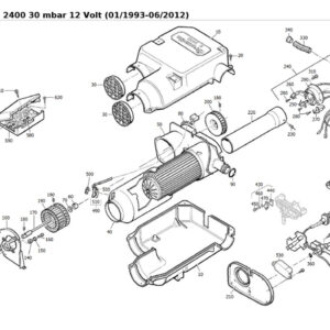 Ansauggitter zu Trumatic E2400