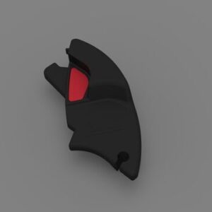Endkappe links Frontblende zu Markise F 65 S Deep Black