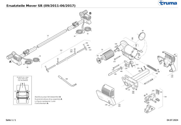 Anschwenkwelle ab 02/10 – Bild 2
