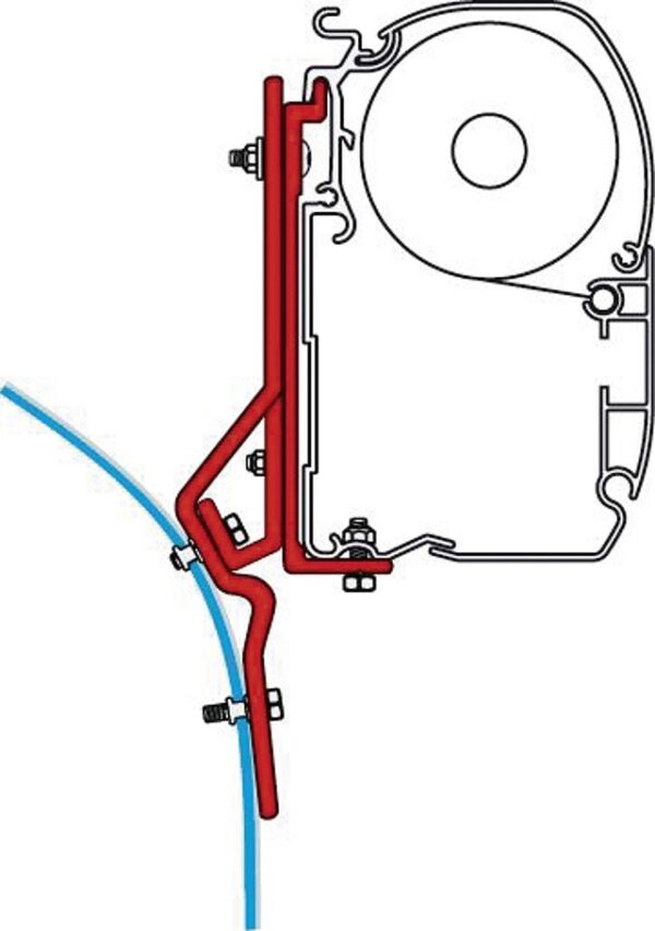 Adapter Kit FIAMMA passend für Ducato Master