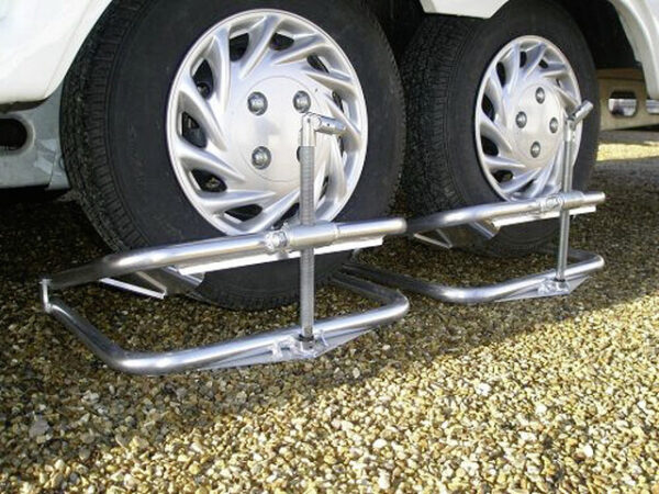 Wagenheber Milenco Aluminium Leveller Räder 13 Zoll bis 16 Zoll – Bild 2