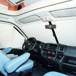 REMIfront IV Seitenscheiben Verdunkelung rechts passend für Fiat Ducato X250 / X290 S7 ab 2011, Farbe beige