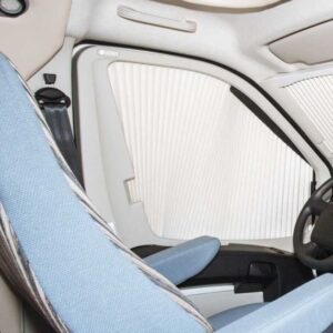 REMIfront IV Seitenscheiben Verdunkelung links passend für Fiat Ducato X250 / X290 S7 ab 2011, Farbe beige
