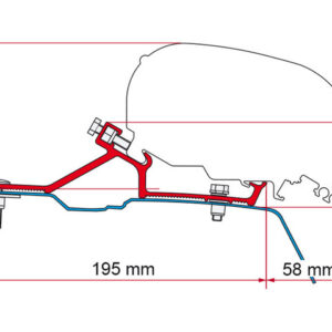 Kit FIAMMA passend für Renault Master 2010 H2