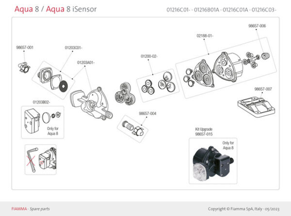 Nylonstopfen zu Pumpe Aqua 8