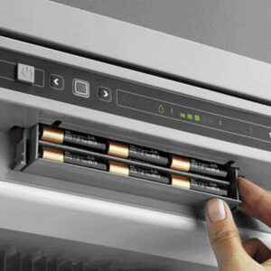 Batterie Fach THETFORD R3G für Kühlschrank E-Serie schwarz