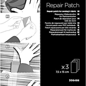 Reparatur Set Thule Repair Patch für Markisentücher