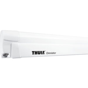 Wandmarkise Thule Omnistor 8000 553 x 275 cm Tuch Fb. saphir blau Gehäuse Fb. weiß