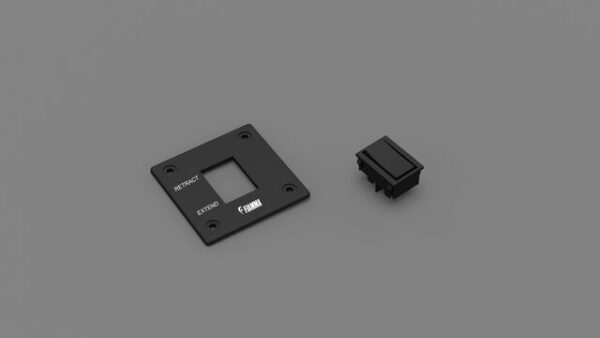 Schalter und  Abdeckung zu Motorkit