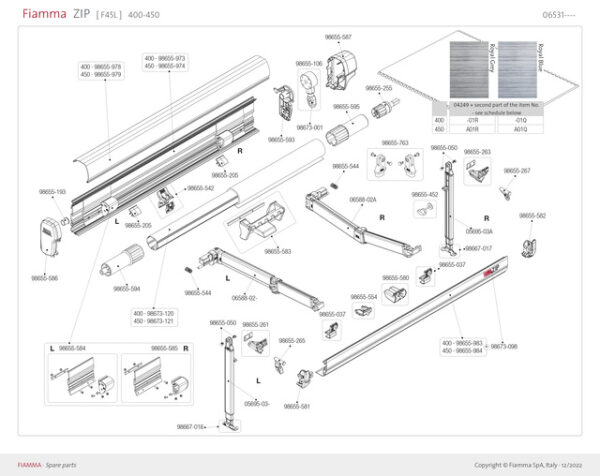 Halteplatte Frontblende zu F45Ti L – Bild 2