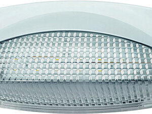 LED Vorzeltleuchte FAWO Wave 12 V / Farbe silber