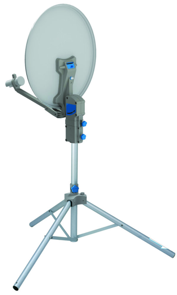 Sat-Antenne Precision 55 cm/Twin LNB und Sat Stativ – Bild 2