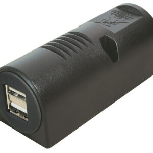 Aufbau-Steckdose Pro Car mit Power USB Doppelsteck- dose 12 - 24 V