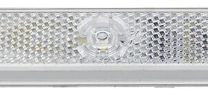LED-Begrenzungsleuchte Jokon PLR 2013 mit Rückstrahler Ausführung vorne Farbe weiß