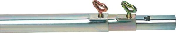 Stange Alu-Line Combi - System Alu 28 / 28 / 25 mm 115 - 270 cm 3-teilig teleskopierbar – Bild 2