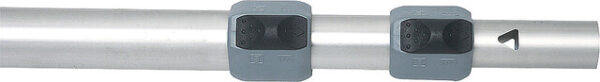 Stange Alu-Line Easy - System Alu 28 / 25 / 22 mm 115 - 270 cm 3-teilig teleskopierbar – Bild 2