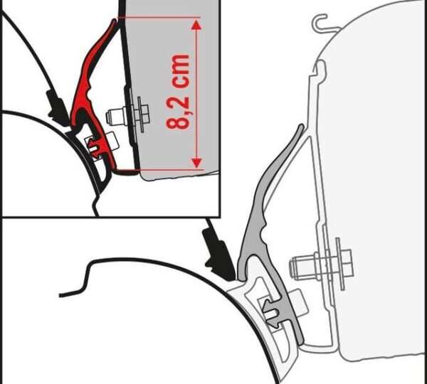 Rain Guard California Länge 200 cm