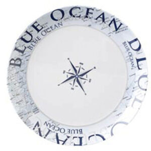 Essteller Melamin Brunner Blue Ocean Durchm. 25 cm